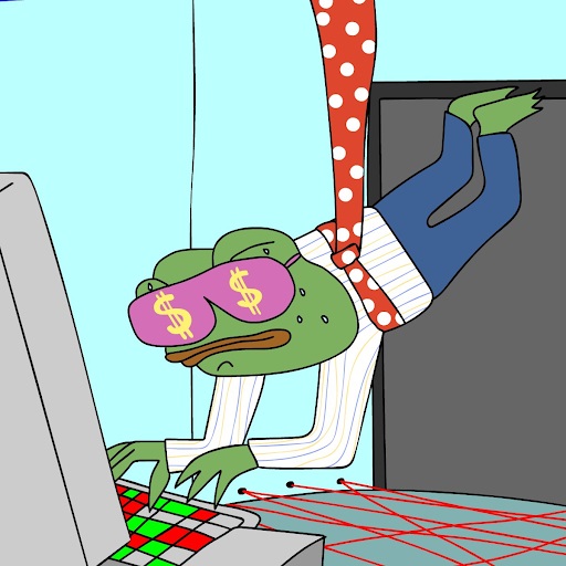 WEPE hangt aan een stropdas