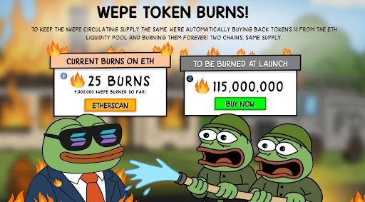 WEPE-token brandt