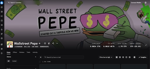 Wall Street Pepe