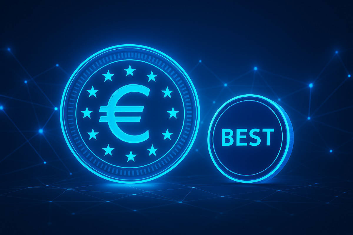 Digitale euro en Best Wallet Token