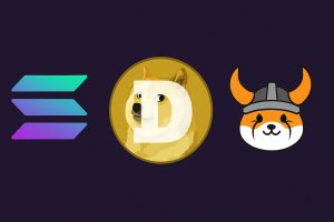Solana, Dogecoin en FLOKI