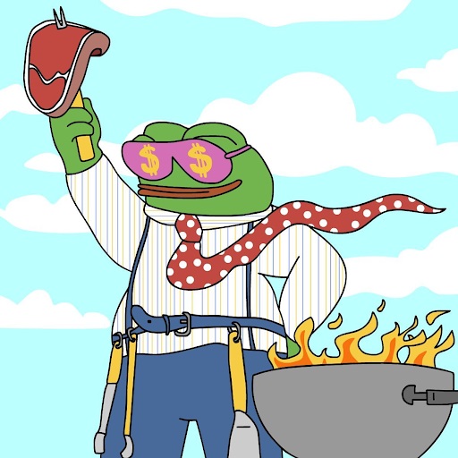 WEPE is een biefstuk aan het grillen