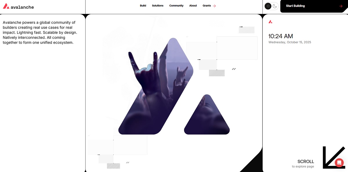 Avalanche website