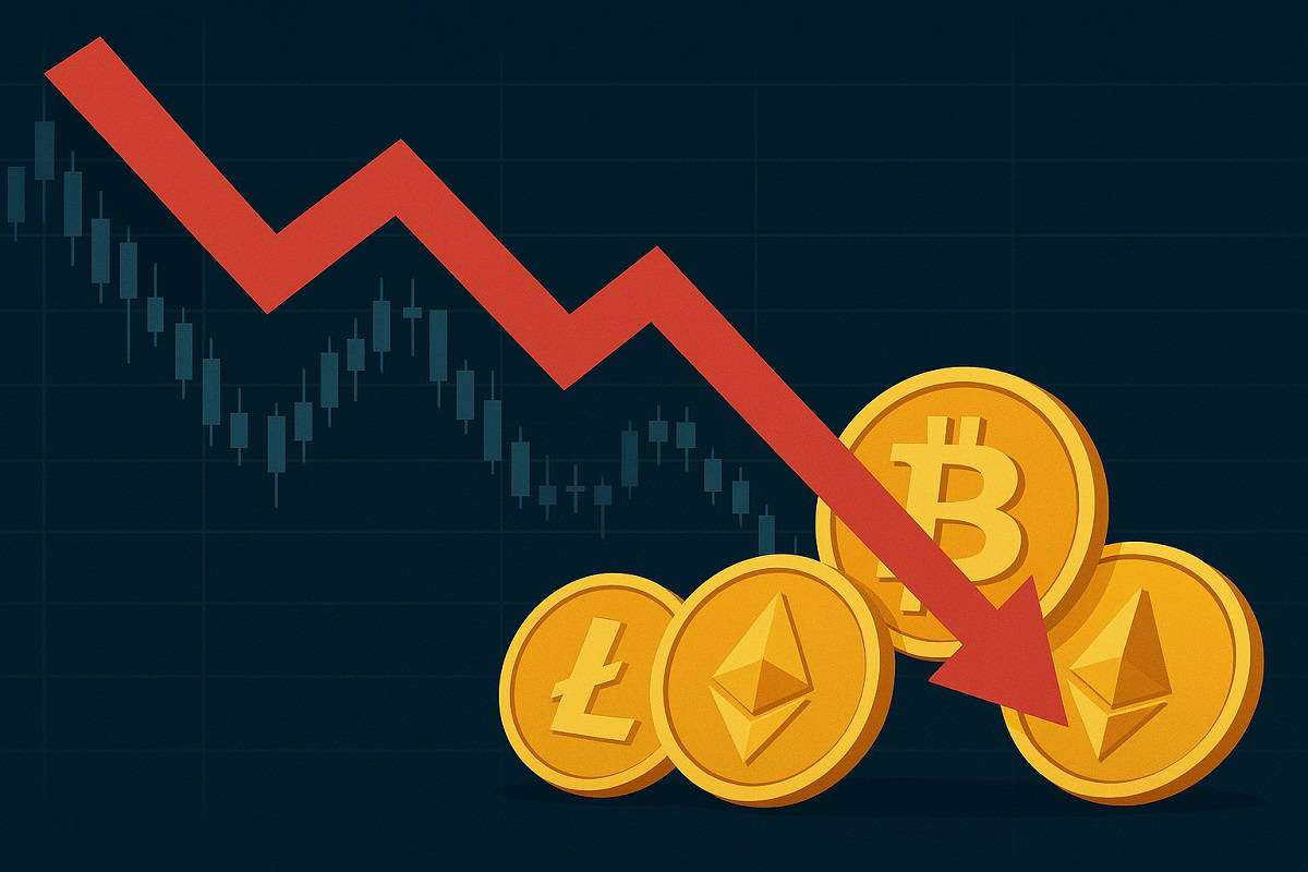 Dalingen op de cryptomarkt