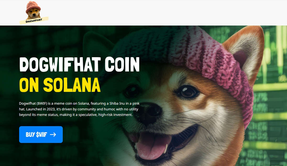Dogwifhat website