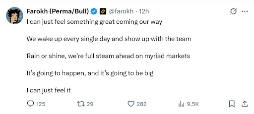 Farokh status