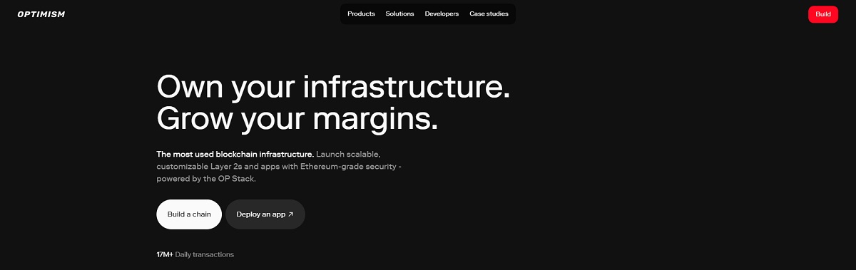 Optimism website