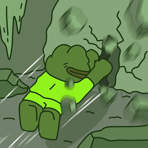 Pepenode is aan het minen