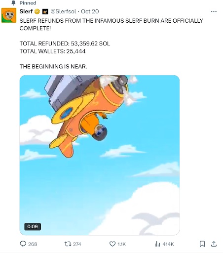 Slerf status