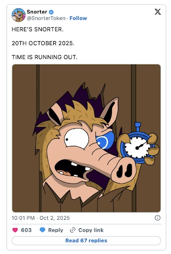 Snorter status