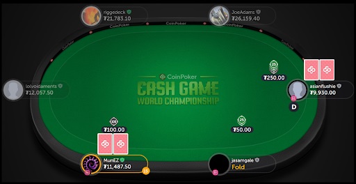 CoinPoker cash game world championship