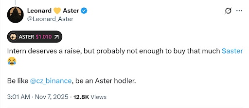 Leonard Aster status