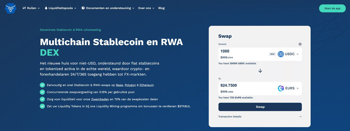 Stabull Finance website