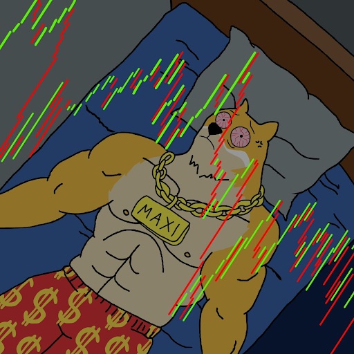 Maxi Doge wordt midden in de nacht wakker