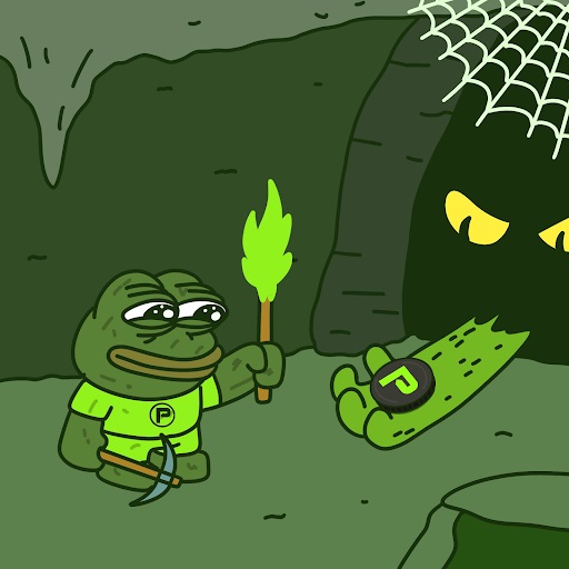 PepeNode in de grot