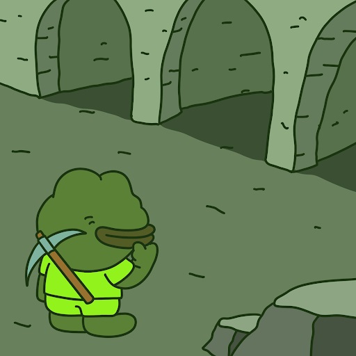 Pepenode voor de ingangen