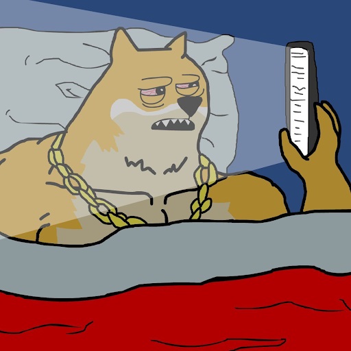 Slaperige Maxi Doge