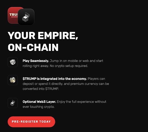 Your empire on-chain