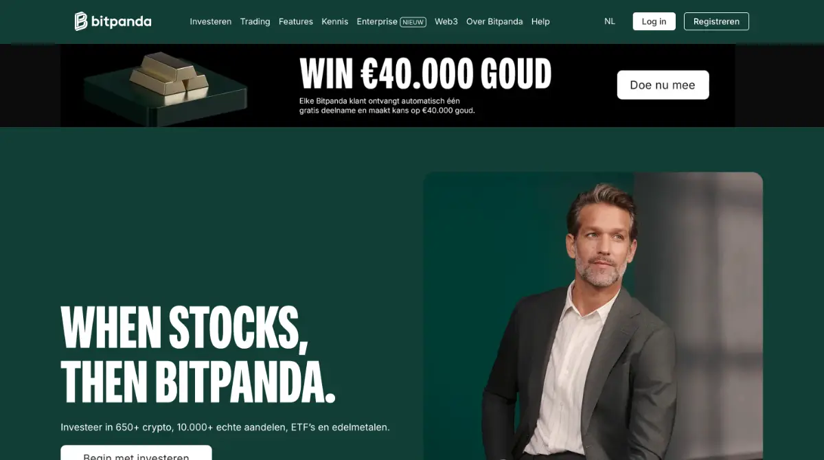 Bitpanda startpagina