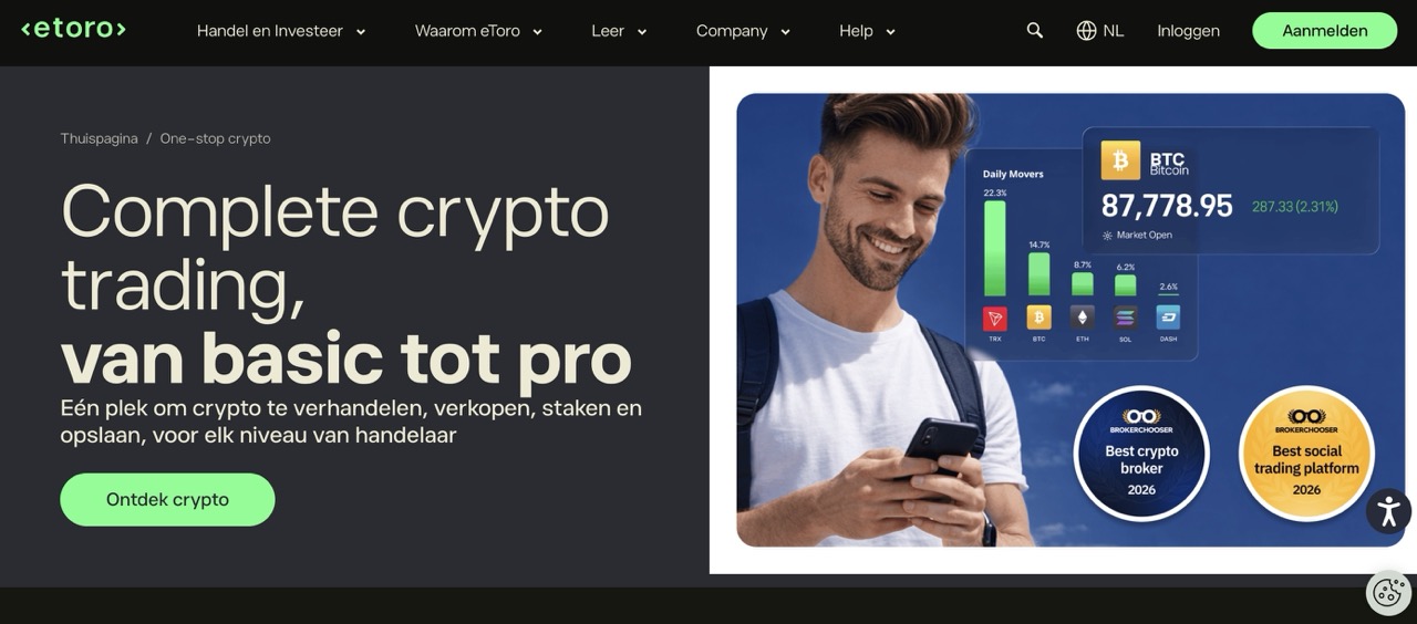 etoro beleggersplatform