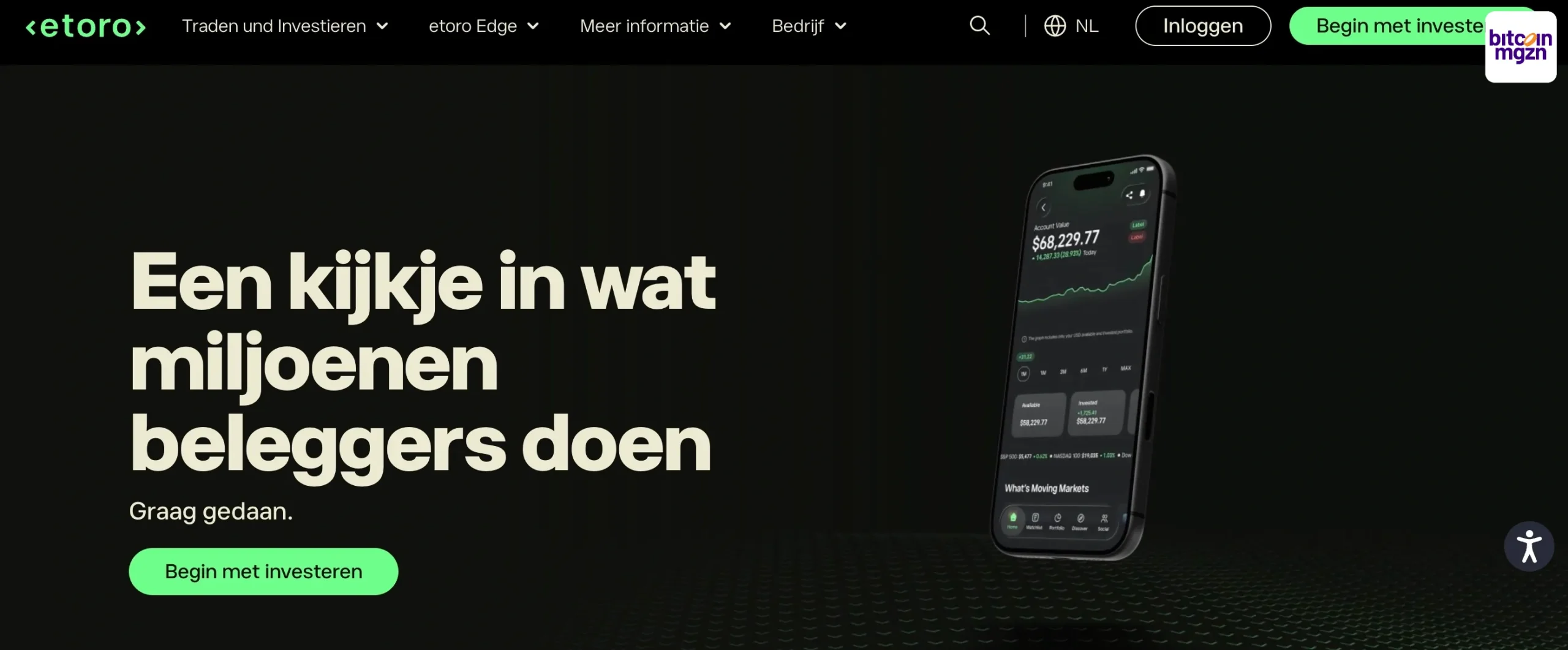 etoro beleggersplatform