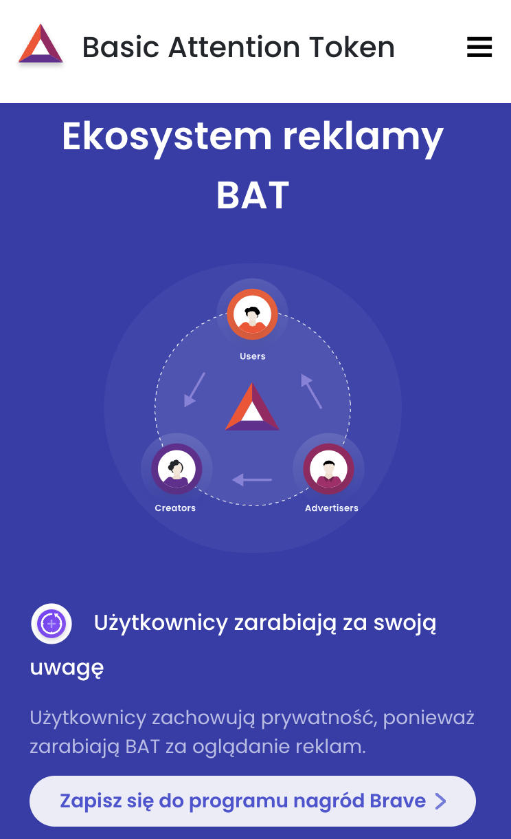 basic attention token system reklam airdropy krypto