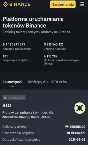 binance launchpad strona glowna mob