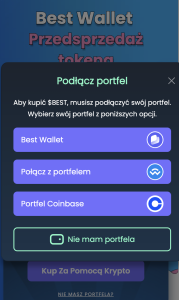 krok drugi podlaczenie portfela best wallet token