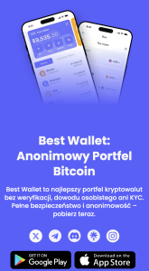 ekran pobierania best wallet na stronie glownej