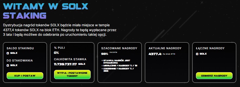 Solaxy staking