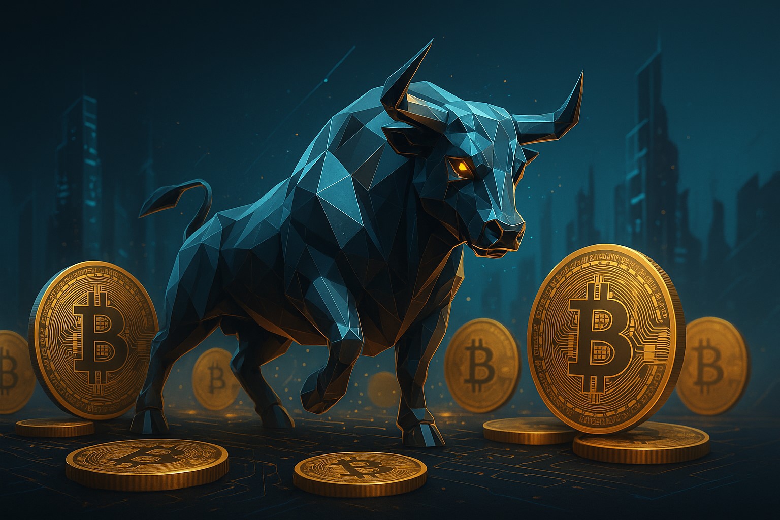 Bitcoin bull z odsieczą