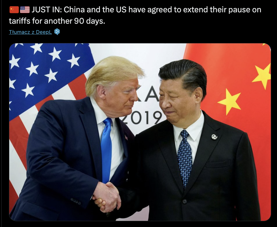 rozejm handlowy USA–Chiny