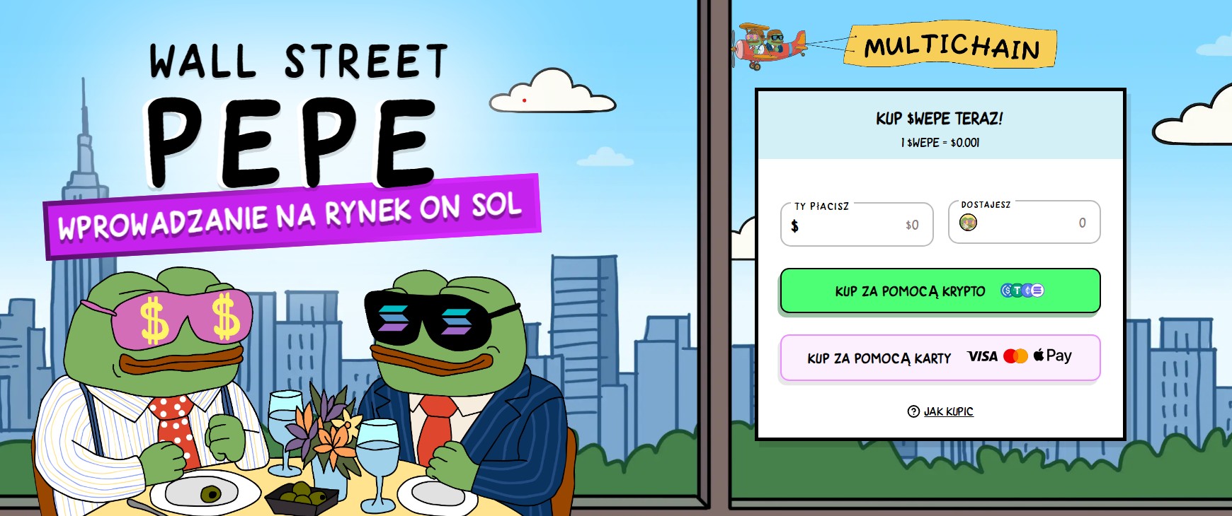 wall street pepes sol