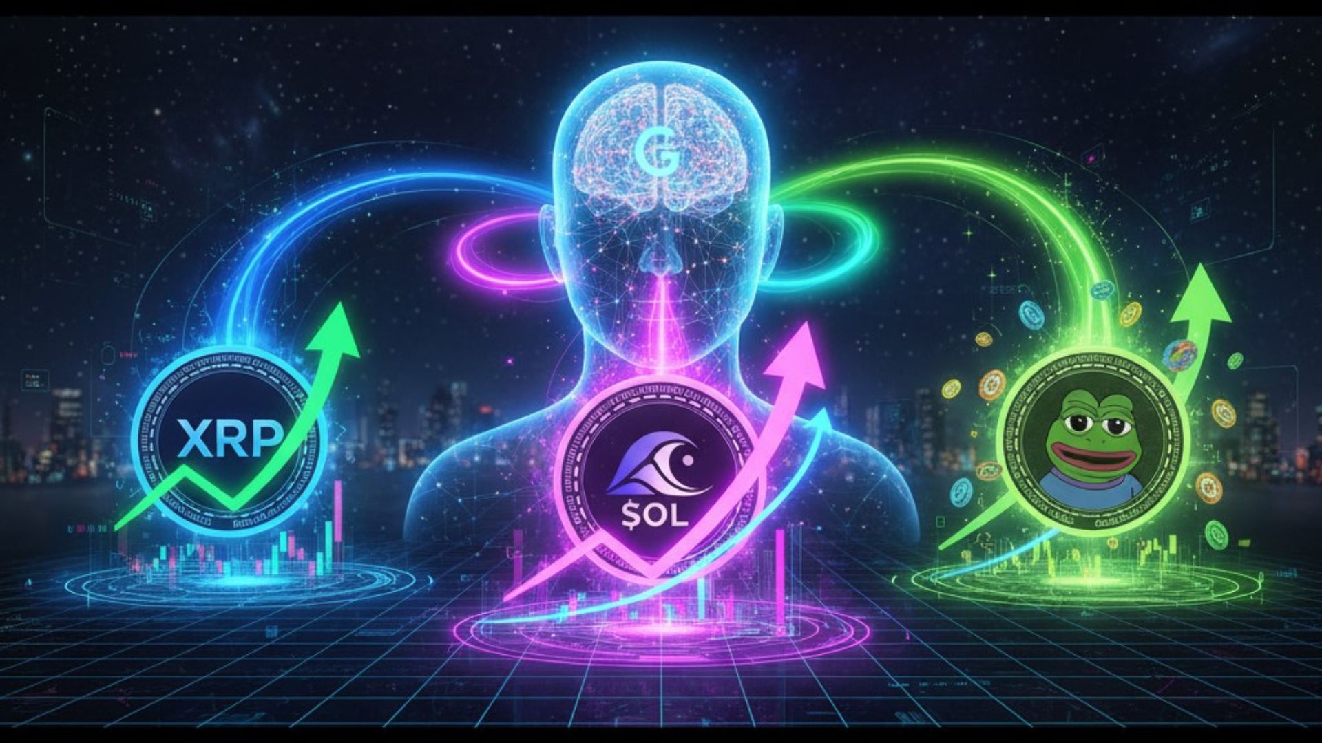 ChatGPT prognozy krypto. Jaka cena XRP, Solany i Pepe w 2026