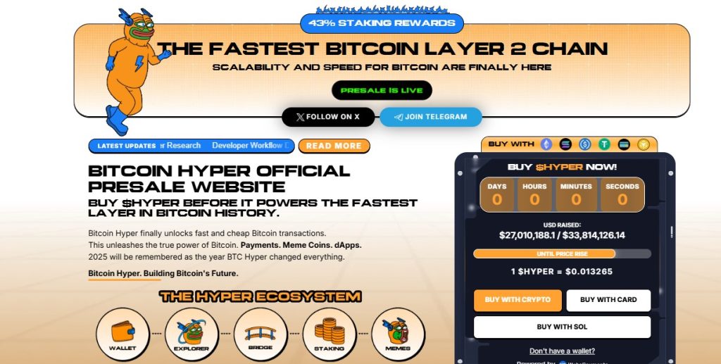 Strona główna przedsprzedaży Bitcoin Hyper