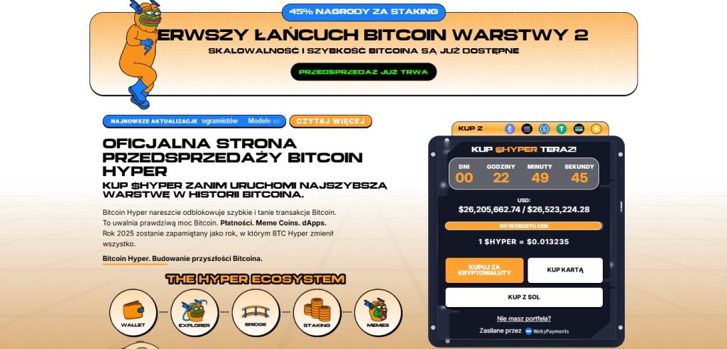 Strona główna przedsprzedaży Bitcoin Hyper
