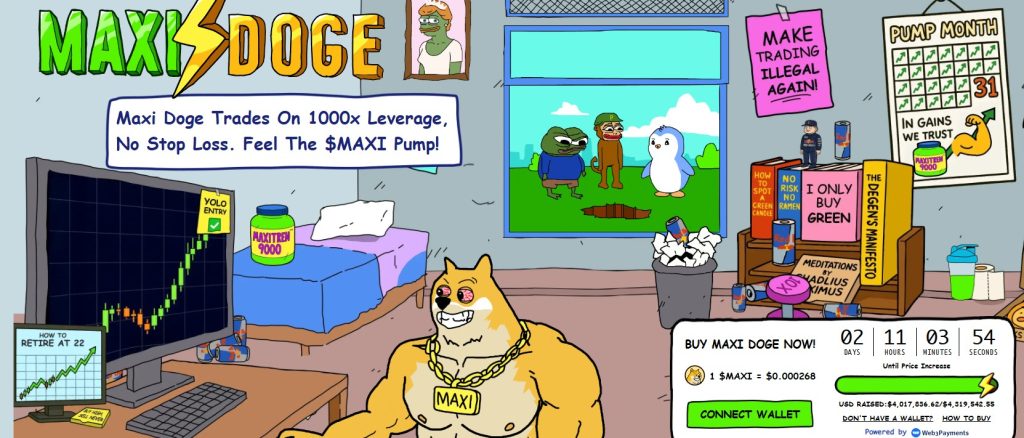 Strona główna przedsprzedaży Maxi Doge