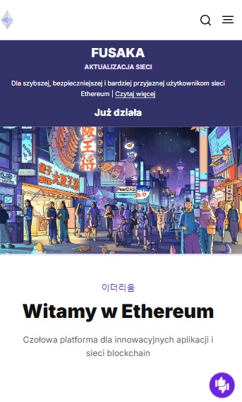 Witamy w Ethereum