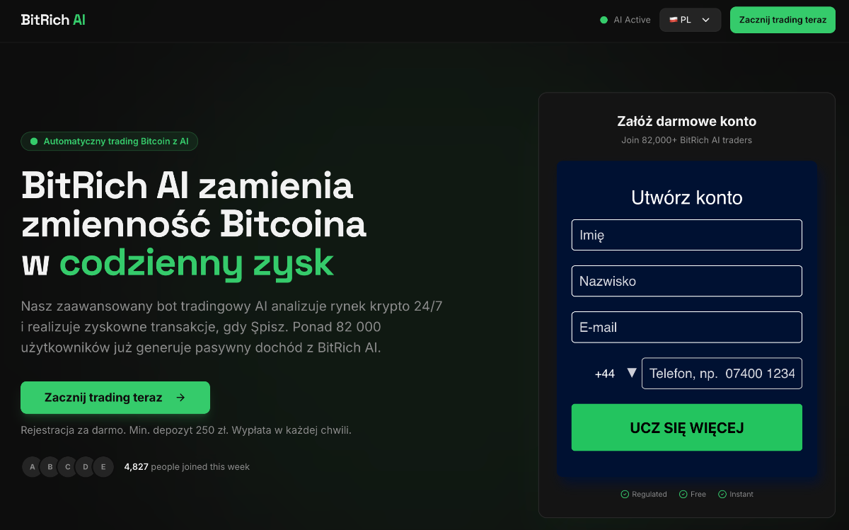 BitRich Strona główna