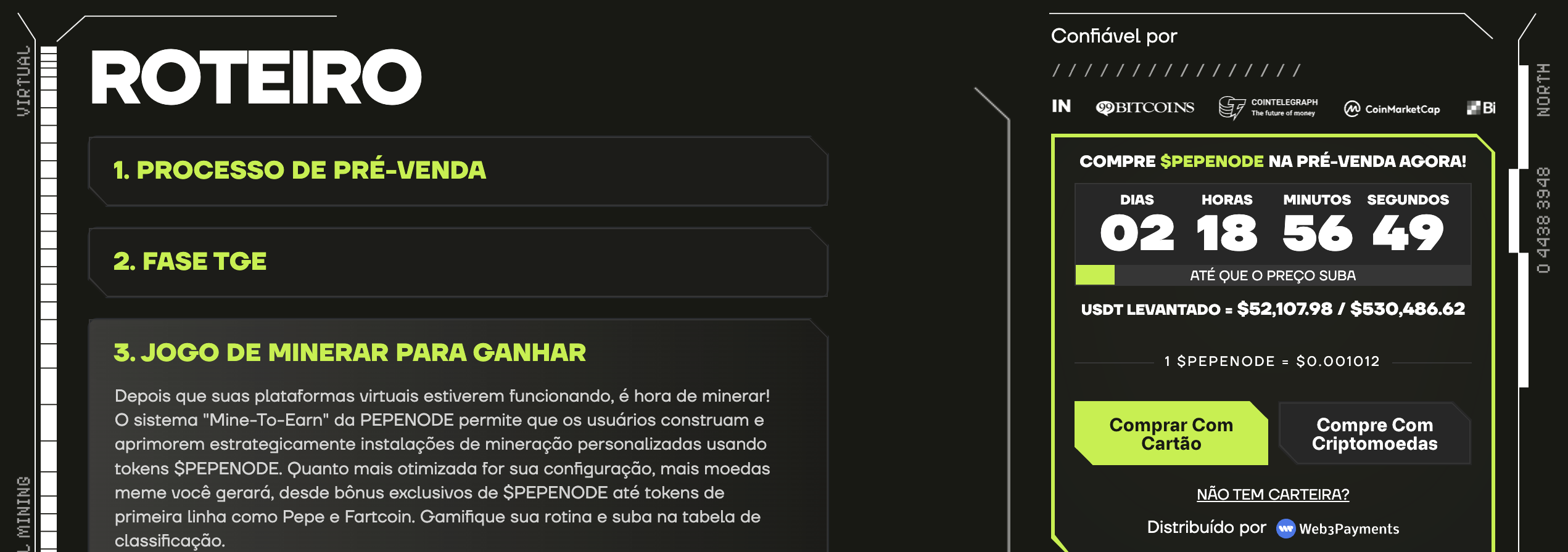 Previsão de Preço PepeNode ($PEPENODE) - 2025 a 2030