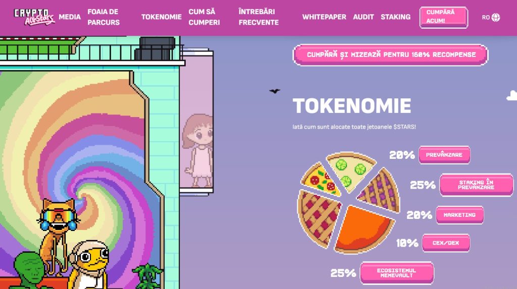 Crypto All-Stars tokenomie