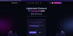 Lightchain AI pagina de pornire