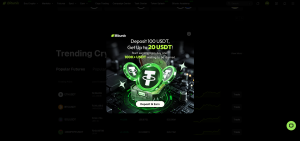 Bonus Bitunix - 20 USDT pentru 100 USDT depunere