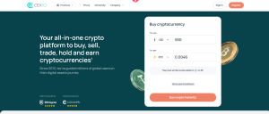 CEX.IO pagina principală website