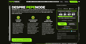 PEPENODE - pagina de presale