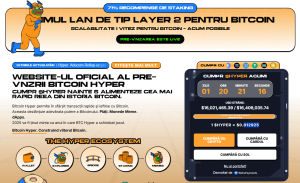 Bitcoin Hyper pre-vânzare