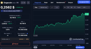 Dogecoin pret