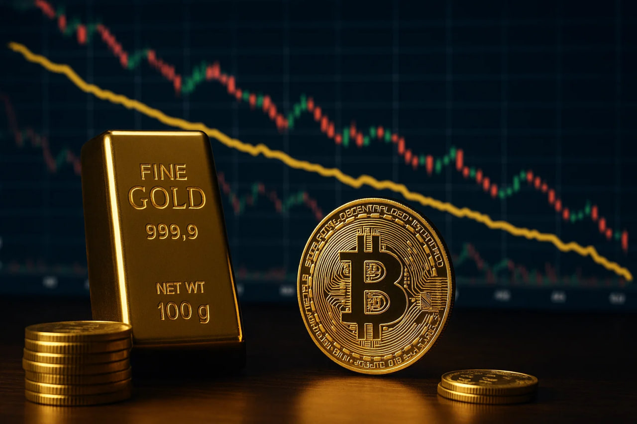 Aurul la 4.000 USD: cum influențează asta criptomonedele?