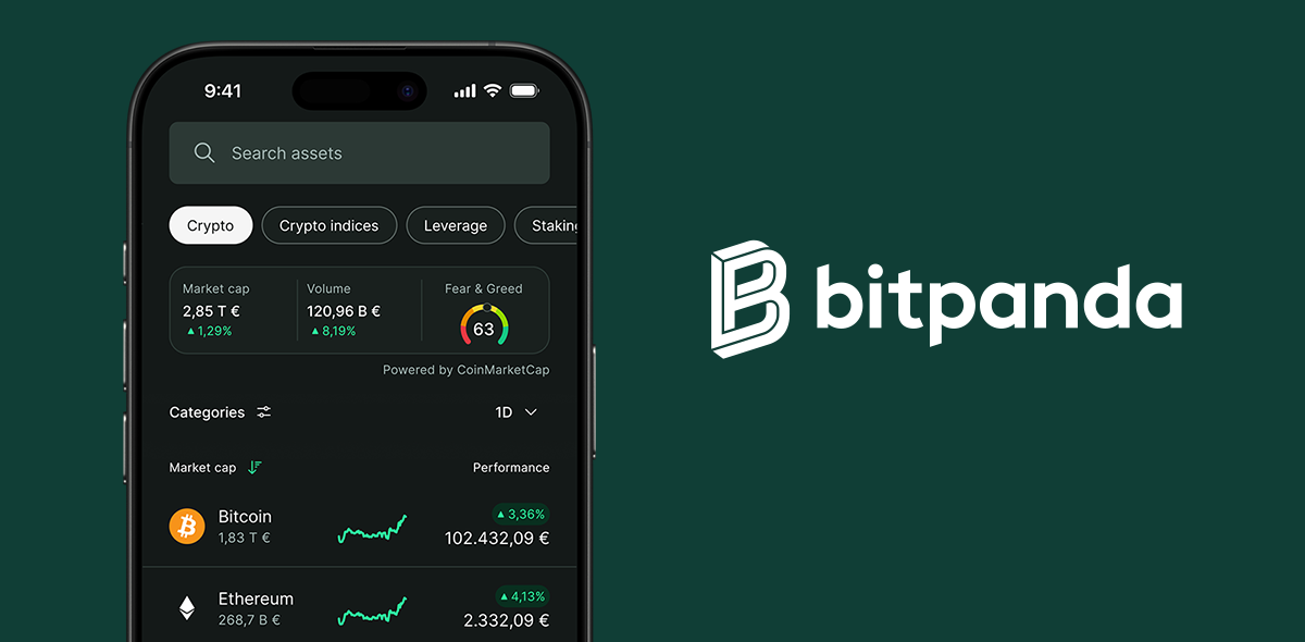 Bitpanda pagina principala