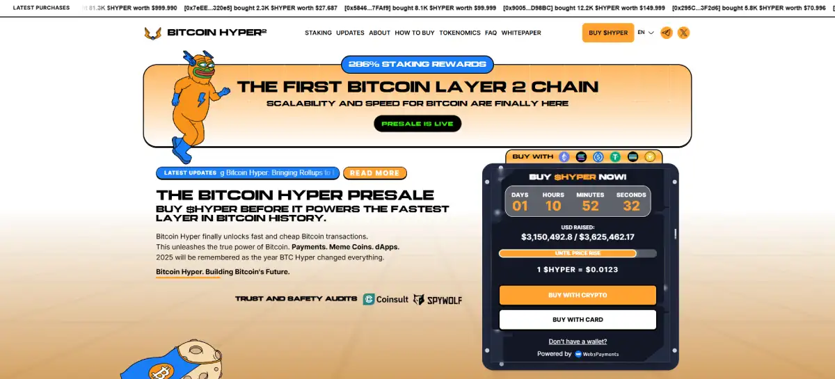 BTC Hyper Pocetna Stranica